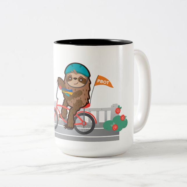 Naito Sloth 15 oz. Tasse (VorderseiteRechts)