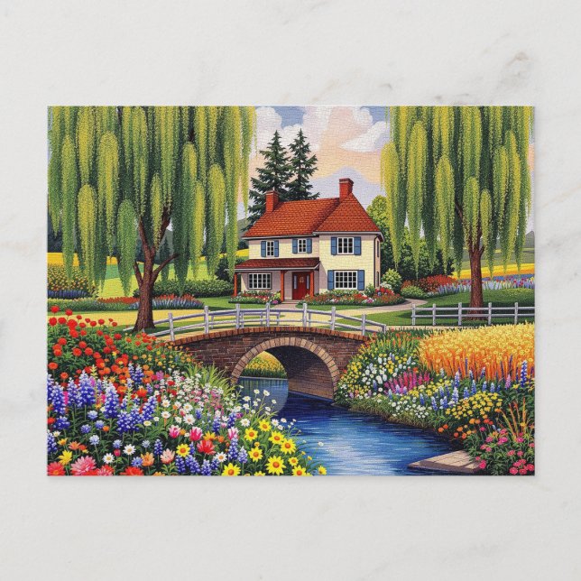 NAIVE ART Design Postkarte (Vorderseite)