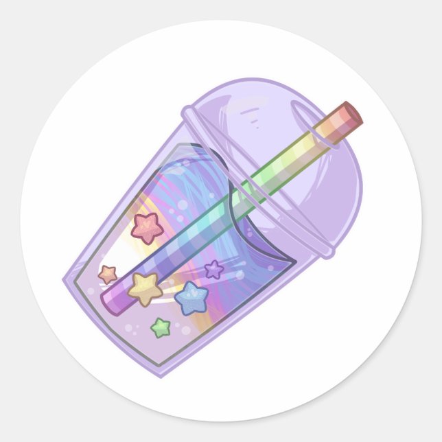 Naive Candy Boba Sticker (Vorderseite)