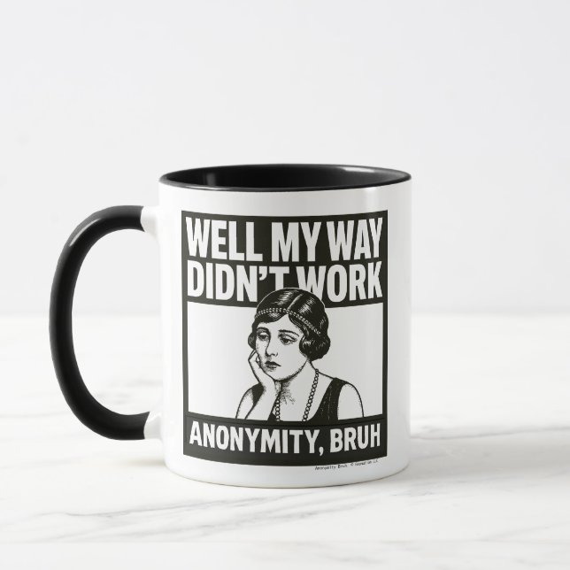 Naja, mein Weg hat nicht funktioniert - Frau - Tas Tasse (Links)
