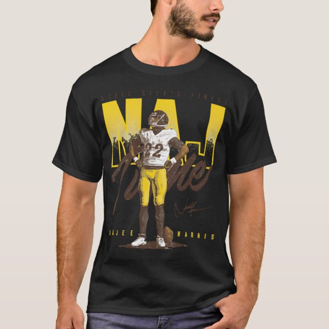 Najee Harris Pittsburgh T-Shirt (Vorderseite)