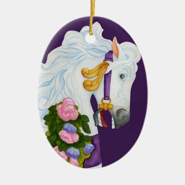 Najira Karussell Horse Ornament (Vorne)