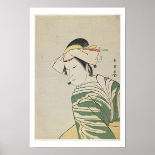 Nakamura Noshio II als Tonase, 1795 Poster