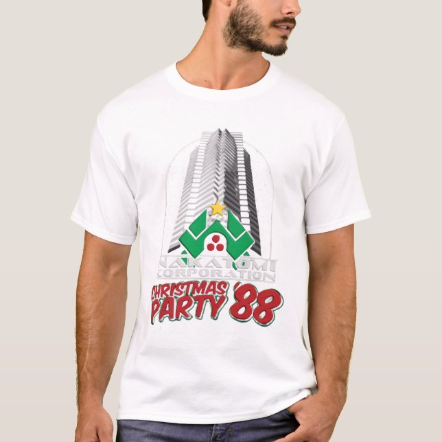 Nakatomi-Platz  T-Shirt (Vorderseite)