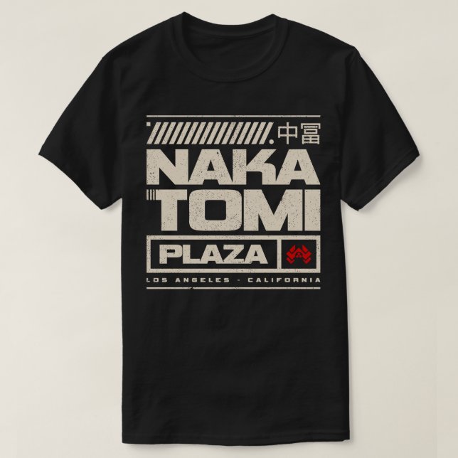 Nakatomi Plaza T-Shirt (Design vorne)