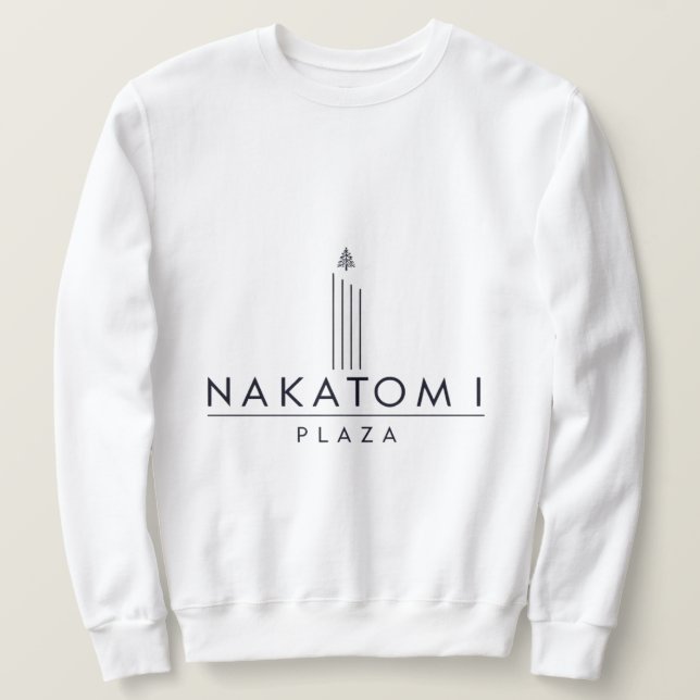 Nakatomi Plaza Weihnachten Vintag Sweatshirt (Design vorne)