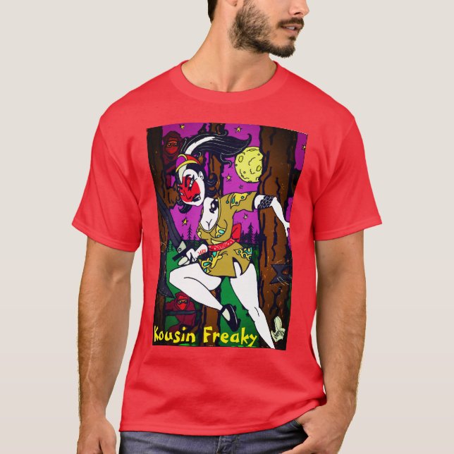 Nakatsu kämpft gegen Ninjas T-Shirt (Vorderseite)