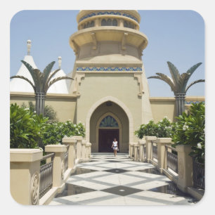 Nakheel Büro, Dubai, Vereinigte Arabische Emirate, Quadratischer Aufkleber