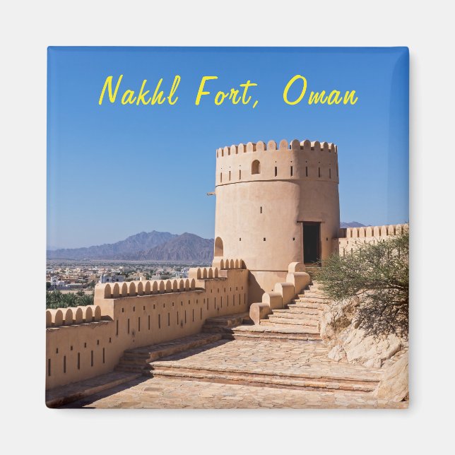 Nakhl Fort, Oman Magnet (Vorne)