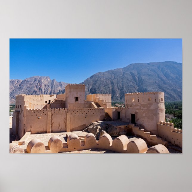 Nakhl Fort, Oman Poster (Vorne)