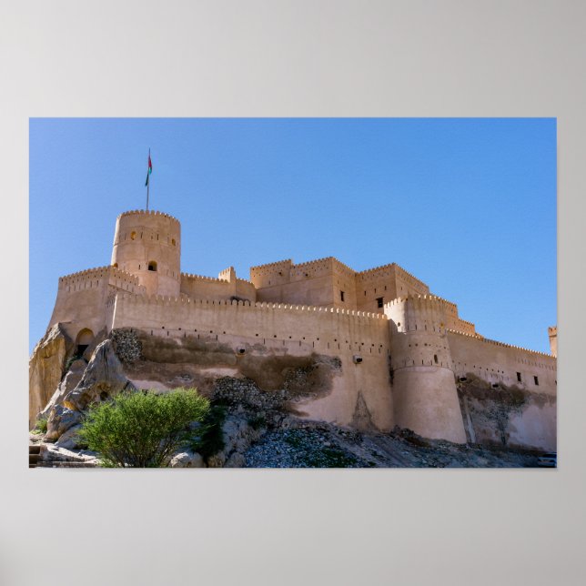 Nakhl Fort, Oman Poster (Vorne)