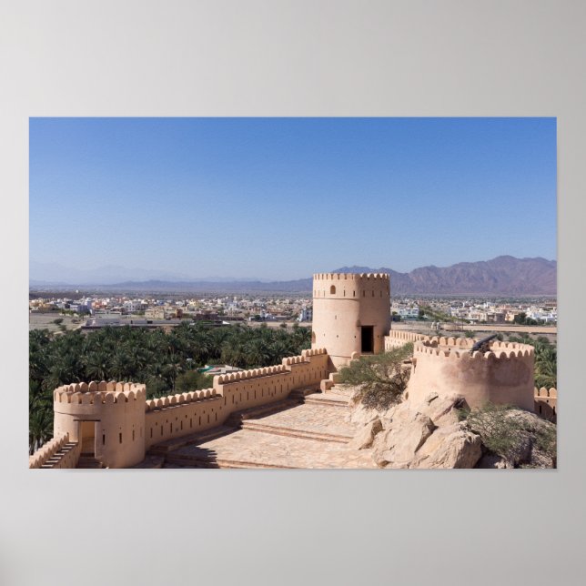 Nakhl Fort, Oman Poster (Vorne)