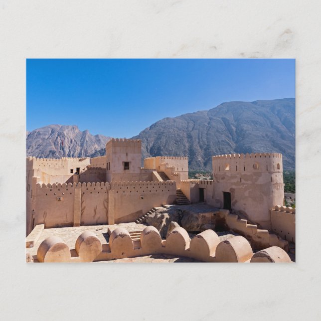 Nakhl Fort, Oman Postkarte (Vorderseite)