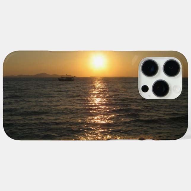 Naklua Beach Sunset .. Pattaya, Chonburi, Thailand Case-Mate iPhone Hülle (Rückseite (Horizontal))