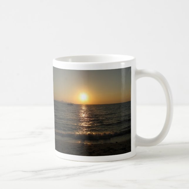 Naklua Beach Sunset .. Pattaya, Chonburi, Thailand Tasse (Rechts)