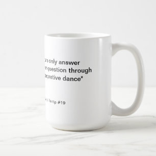 Nakors Leben spitzt interpretierenden Tanz Kaffeetasse