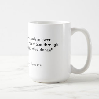 Nakors Leben spitzt interpretierenden Tanz Kaffeetasse