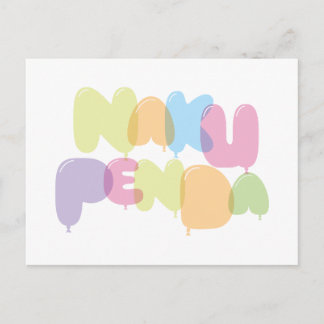 Naku penda - Ich Liebe Sie in Swahili Postkarte