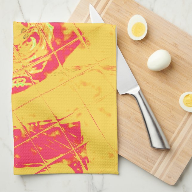 Nakupenda - I Liebe U Swahili Word Text Bedeutung  Geschirrtuch (Viertel Falte)