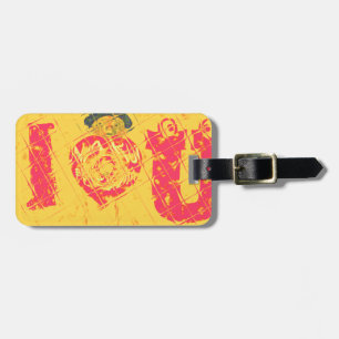 Nakupenda - Ich liebe dich Swahili Wort Text Bedeu Gepäckanhänger