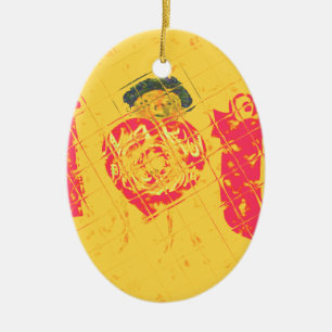 Nakupenda - Ich liebe dich Swahili Wort Text Bedeu Keramikornament