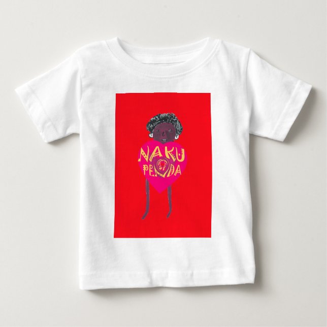 Nakupenda Liebe Kunst, Dichtung und Musik Baby T-shirt (Vorderseite)