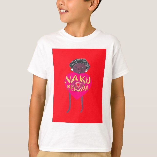 Nakupenda Liebe Kunst, Dichtung und Musik T-Shirt (Vorderseite)