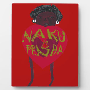 Nakupenda Sana Art Print Swahili Design Fotoplatte