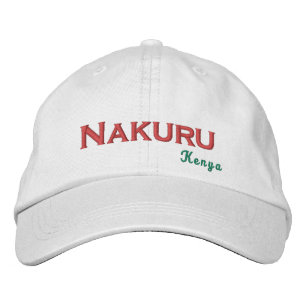 Nakuru - Kenia bestickte Baseballkappe
