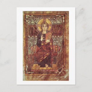 NAL 1203 fol.3 Christus in Majestät, aus der Godes Postkarte