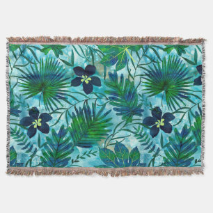 Nalani Hawaiian Tropical Garden Aquamarin Decke