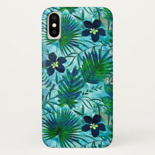 Nalani Hawaiian Tropical Garden Türkis Case-Mate iPhone Hülle