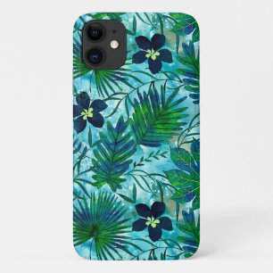 Nalani Hawaiian Tropical Garden Türkis Case-Mate iPhone Hülle