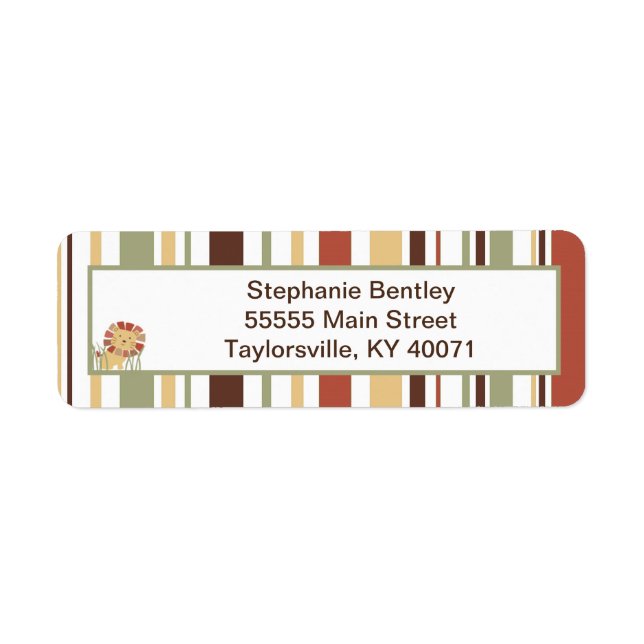 Nali Jungle Rücksendeadresse (Vorne)