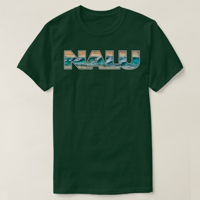 Nalu-Welle T-Shirt (Design vorne)