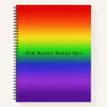 Nam Myoho Renge Kyo Rainbow Gradient
