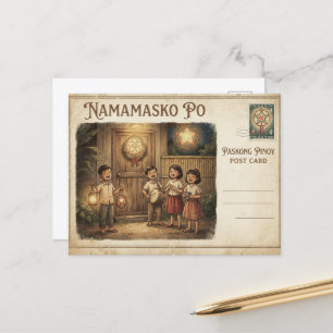 Namamasko Po Vintage Postkarte