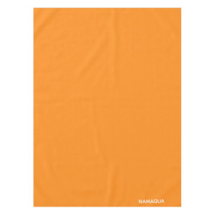 Namaqua-Orangefarbname Tischdecke