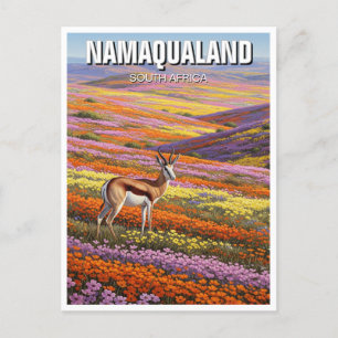Namaqualand South Africa Travel Postkarte