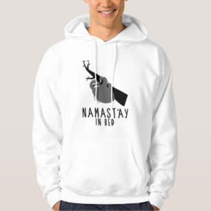 namast'ay in der Bett-Trägheit Hoodie