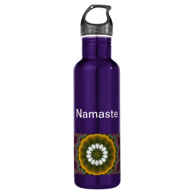 Namaste 32 Unze Trinkflasche (Vorderseite)
