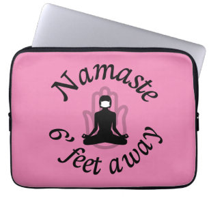 Namaste 6' Fee weg Laptopschutzhülle
