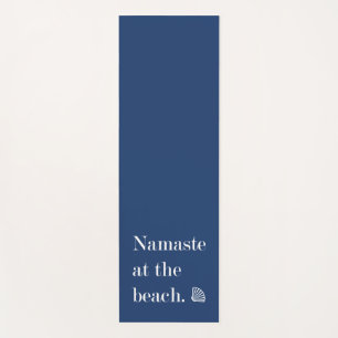 Namaste am Strand Yogamatte