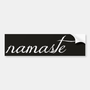 Namaste Autoaufkleber