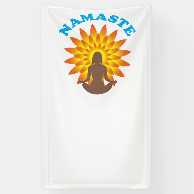 Namaste Banner (Vertikal)