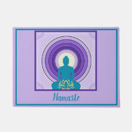 Namaste Buddha Meditation Yoga Spirituelle Begrüßu Fußmatte