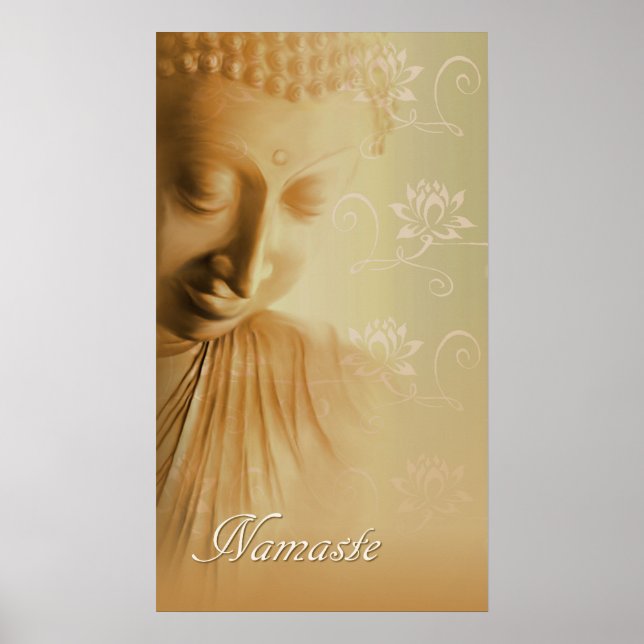 Namaste Buddha Poster (Vorne)