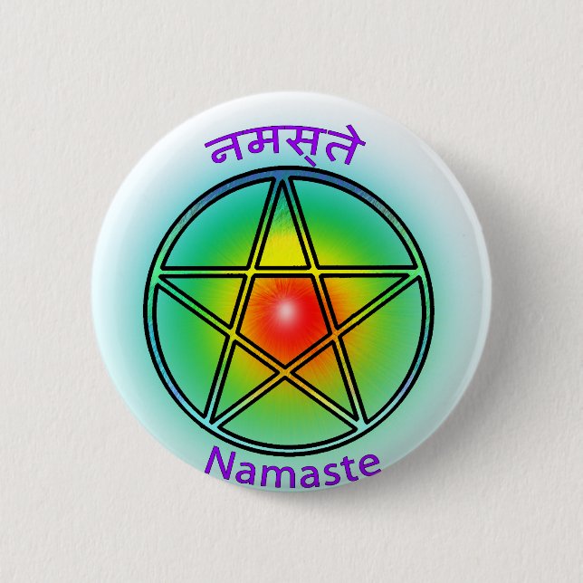 Namaste Button (Vorderseite)