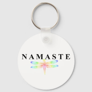 Namaste Dragonfly Schlüsselanhänger