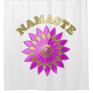 Namaste Duschvorhang